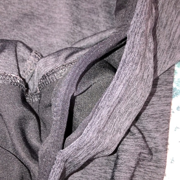 ABS medium grey black highwaisted fitness leggings - Picture 7 of 8